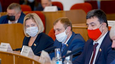 Заседание Законодательного Собрания Оренбургской области